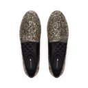 The Starling | Black Glitter Women's Flat