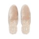 The Phoebe | Ivory/Cream Velvet Fur-Lined Women's Slide The Phoebe | Ivory/Cream Velvet Fur-Lined Women's Slide