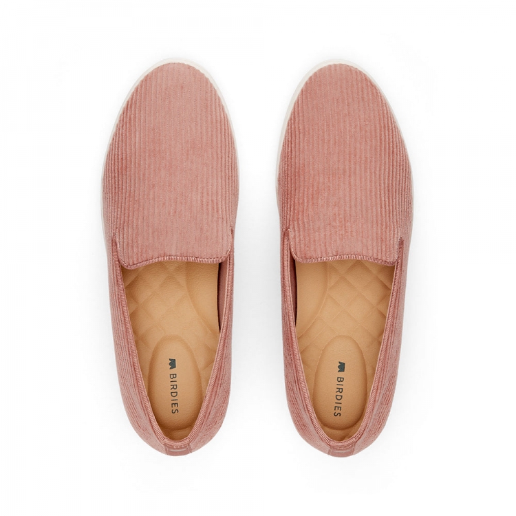 The Swift | Pink Corduroy Women's Sneaker - Click Image to Close