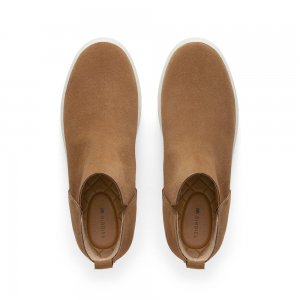 The Falcon | Brown Suede Water Resistant Women's Bootie