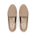 The Starling | Beige Suede Women's Flat