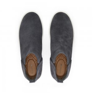 The Falcon | Gray Suede Water Resistant Women's Bootie