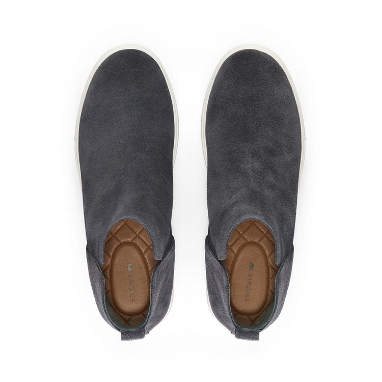 The Falcon | Gray Suede Water Resistant Women's Bootie - Click Image to Close