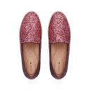 The Swift | Dark Pink Glitter Women's Sneaker