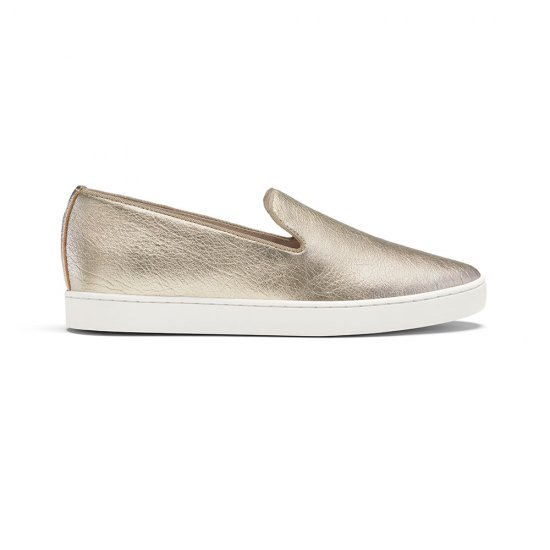 The Swift | Gold Leather Women\'s Sneaker