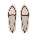 The Blackbird | White Washable Engineered Knit Women's Flat | Bir??