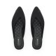 The Swan | Black Suede Women's Slide