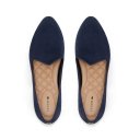 The Heron | Navy Suede Women's Flat