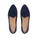 The Heron | Navy Suede Women's Flat