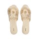 The Songbird | Vegan Cream Linen Women's Slide