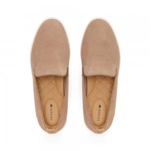 The Swift | Beige Leather Women's Sneaker