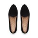 The Heron | Black Suede Women's Flat