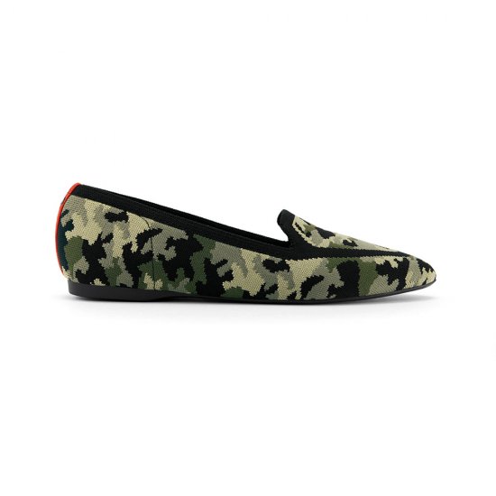 JUDY + Birdies | Camo Washable Women\'s Flat