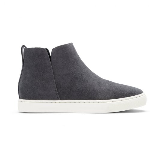 The Falcon | Gray Suede Water Resistant Women\'s Bootie