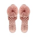 The Songbird | Vegan Pink Velvet Women's Slide