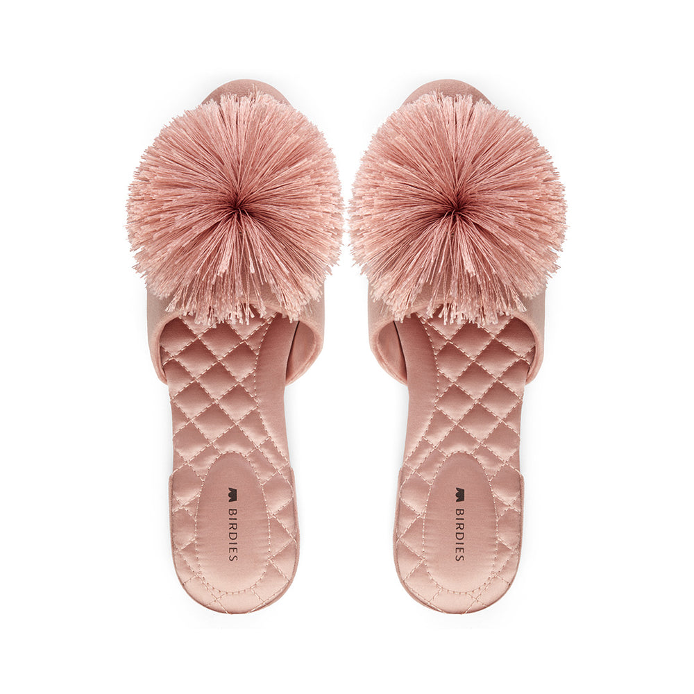 The Songbird | Vegan Pink Velvet Women's Slide